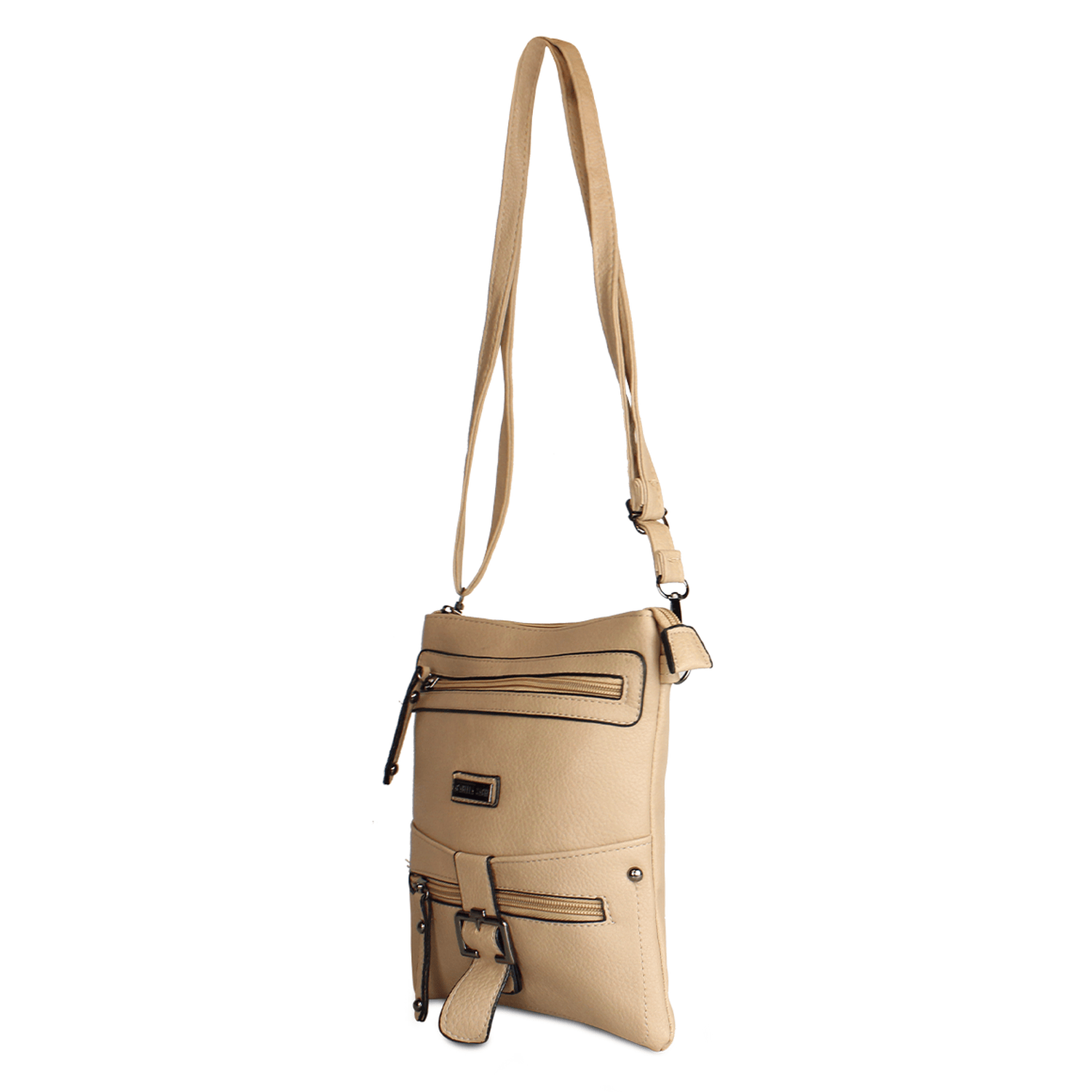 cartera pola beige
