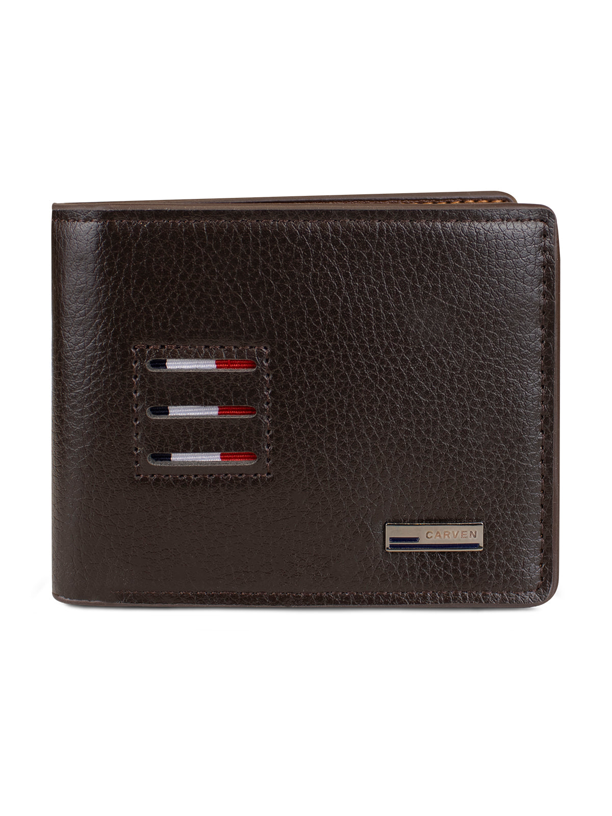 Billetera hombre Tommy café Carven Paris