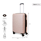 Set Maletas S+M+L Meghan Rosado + Almohada de viaje DKNY