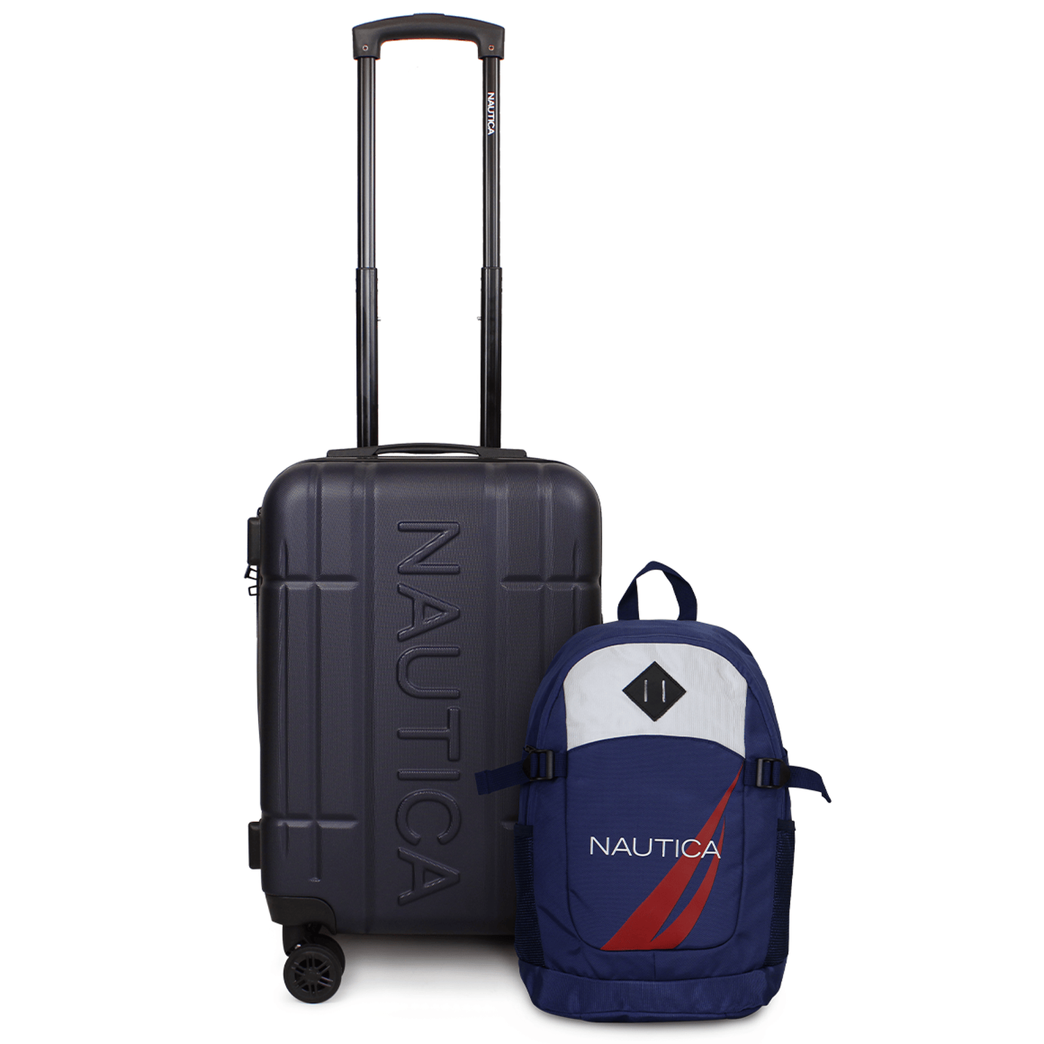 Pack Nautica Maleta cabina Amsterdam + Mochila Atlas azul