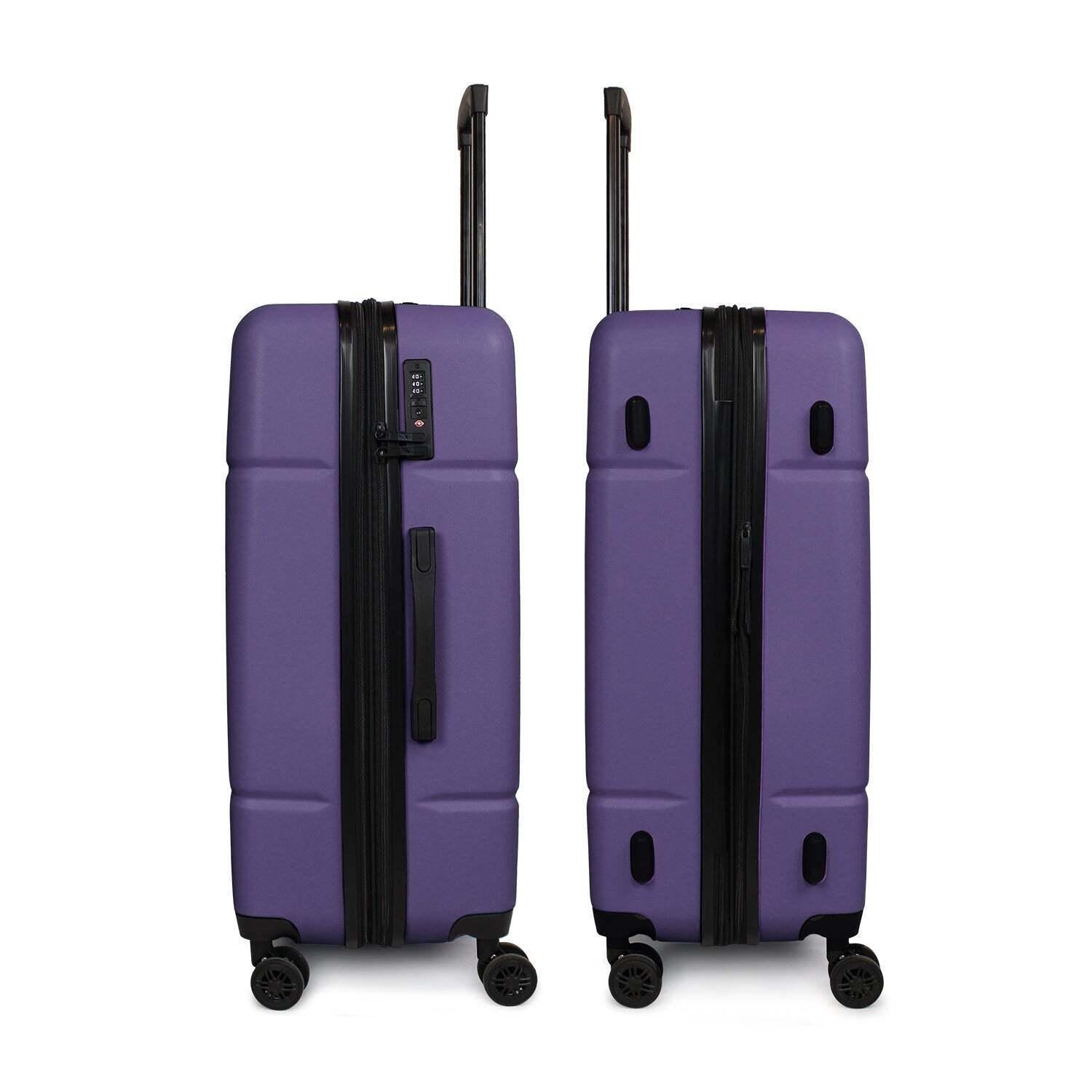 Pack 2 maletas S+L Amsterdam morado