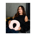 Almohada de Viaje Memory Foam SIGNATURE DONNA KARAN rosado