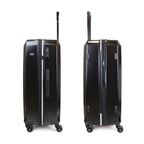 Set 2 Maletas DKNY Beveled S+L negra + Almohada + Organizador 6 piezas