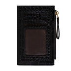 Billetera tarjetero mujer con monedero Zoe Carven negro