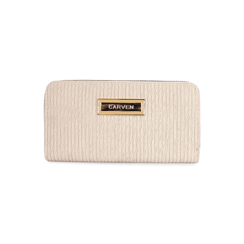 Billetera Abby beige