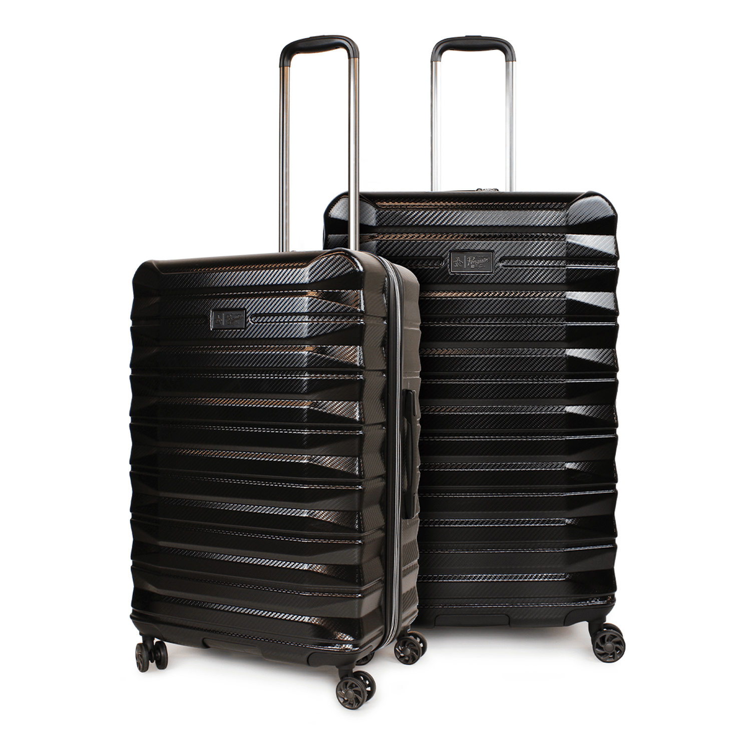 Pack 2 maletas M+L Rocky negro