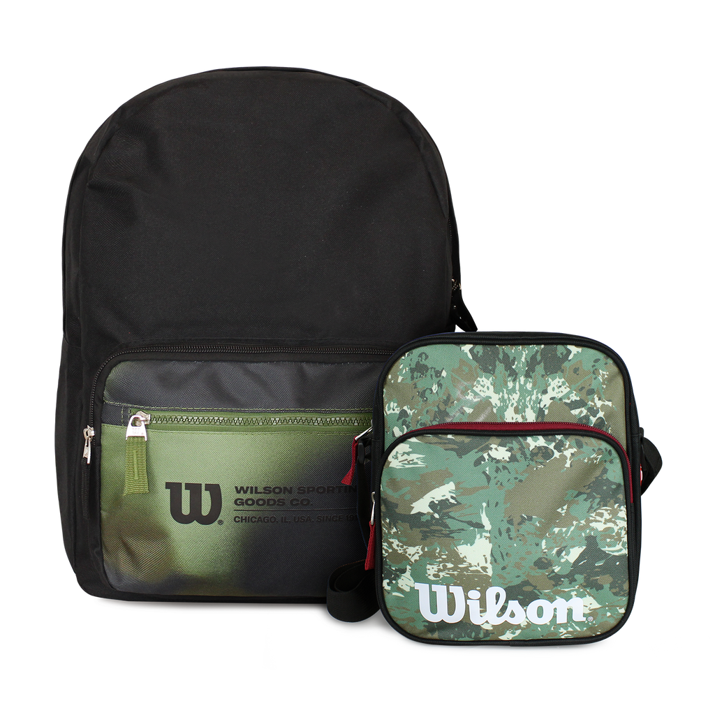 Pack Mochila Portland + Bandolera Jarbinks verde