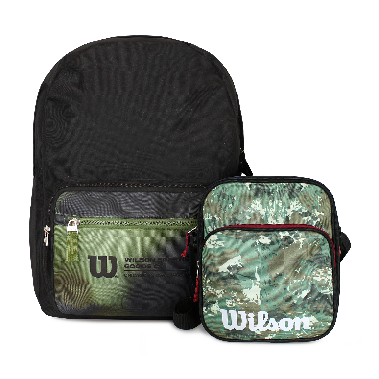 Pack Mochila Portland + Bandolera Jarbinks verde