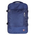 Mochila viaje Viral con usb azul