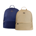 Pack 2 Mochilas Savannah beige y azul
