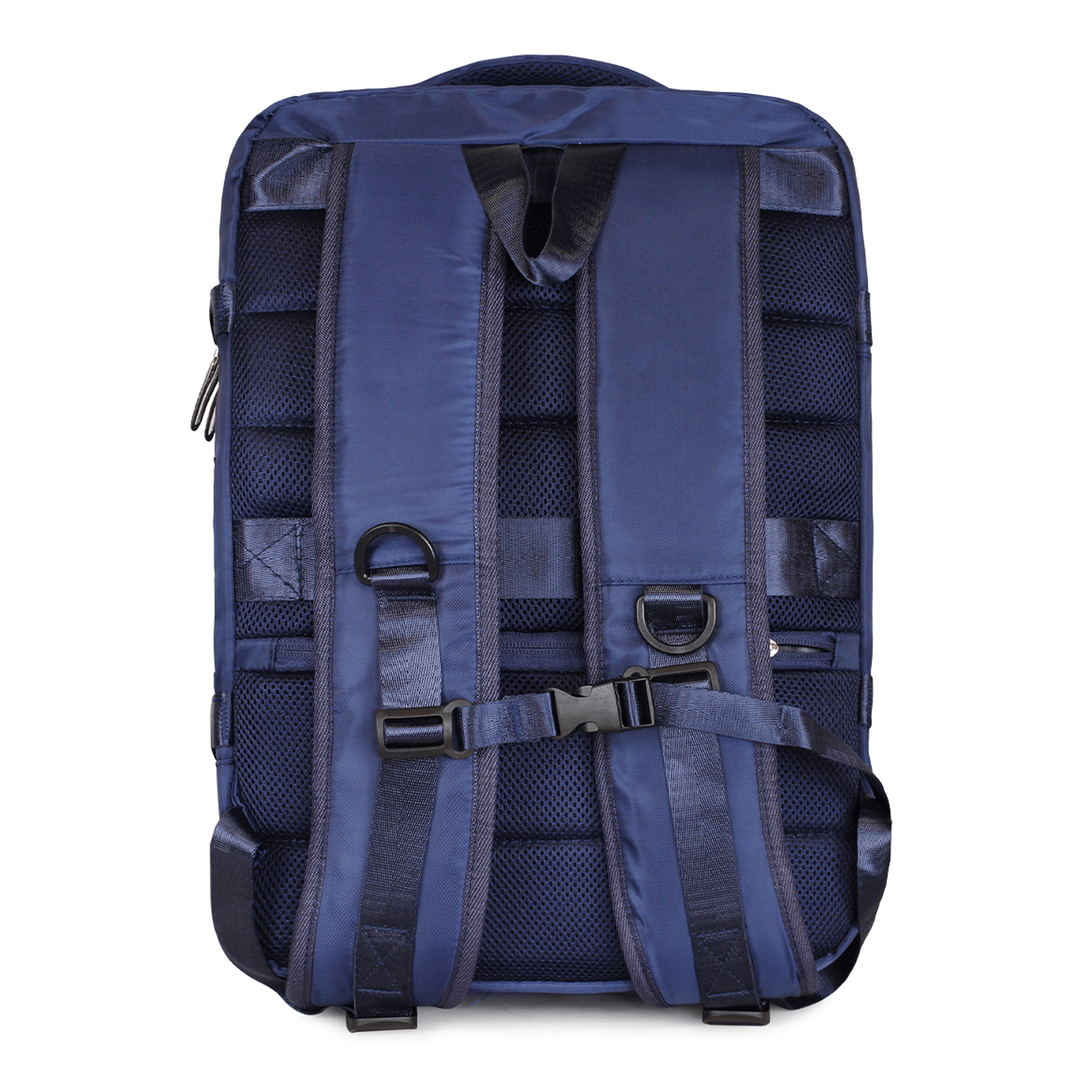 Mochila viaje Viral con usb azul