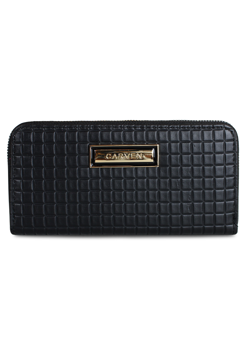 Billetera mujer Nina negro Carven Paris