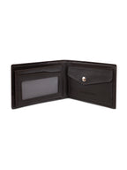 Billetera hombre Enzo café oscuro con monedero Carven Paris