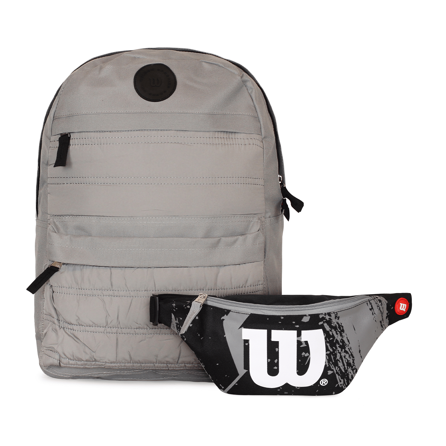 Pack Mochila Kansas gris