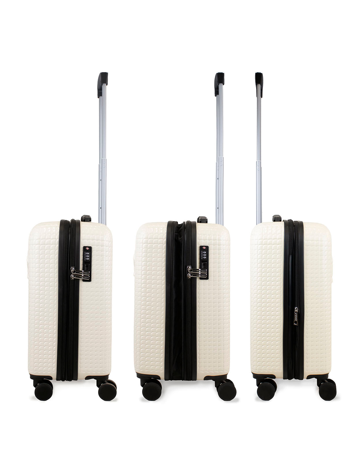 Maleta de cabina Hot Town blanco