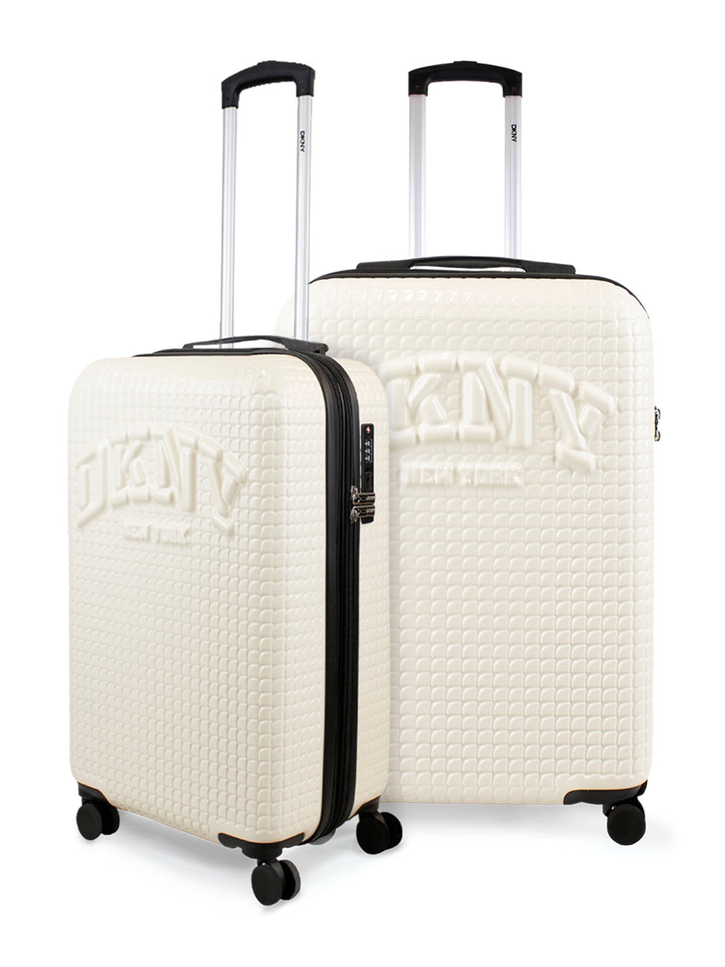 Pack 2 maletas M+L Hot Town blanco