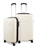 Pack 2 maletas M+L Hot Town blanco