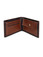 Billetera hombre Dante café con monedero Carven Paris
