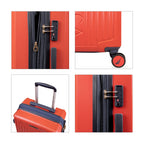 Pack 2 maletas S+L Copper naranja