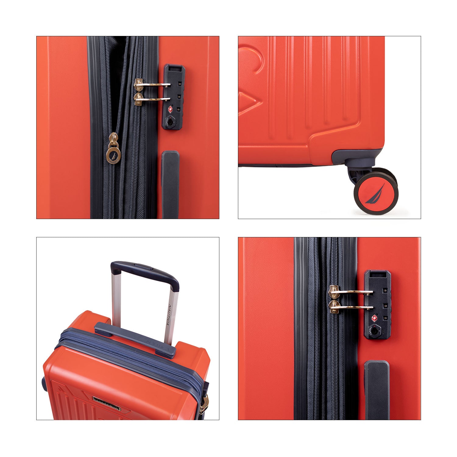 Pack 2 maletas S+L Copper naranja