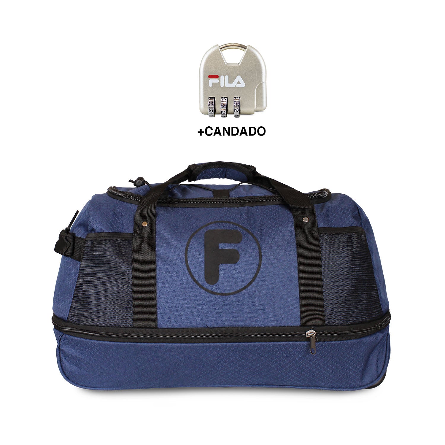 Bolso Mochila con Ruedas Goliat azul