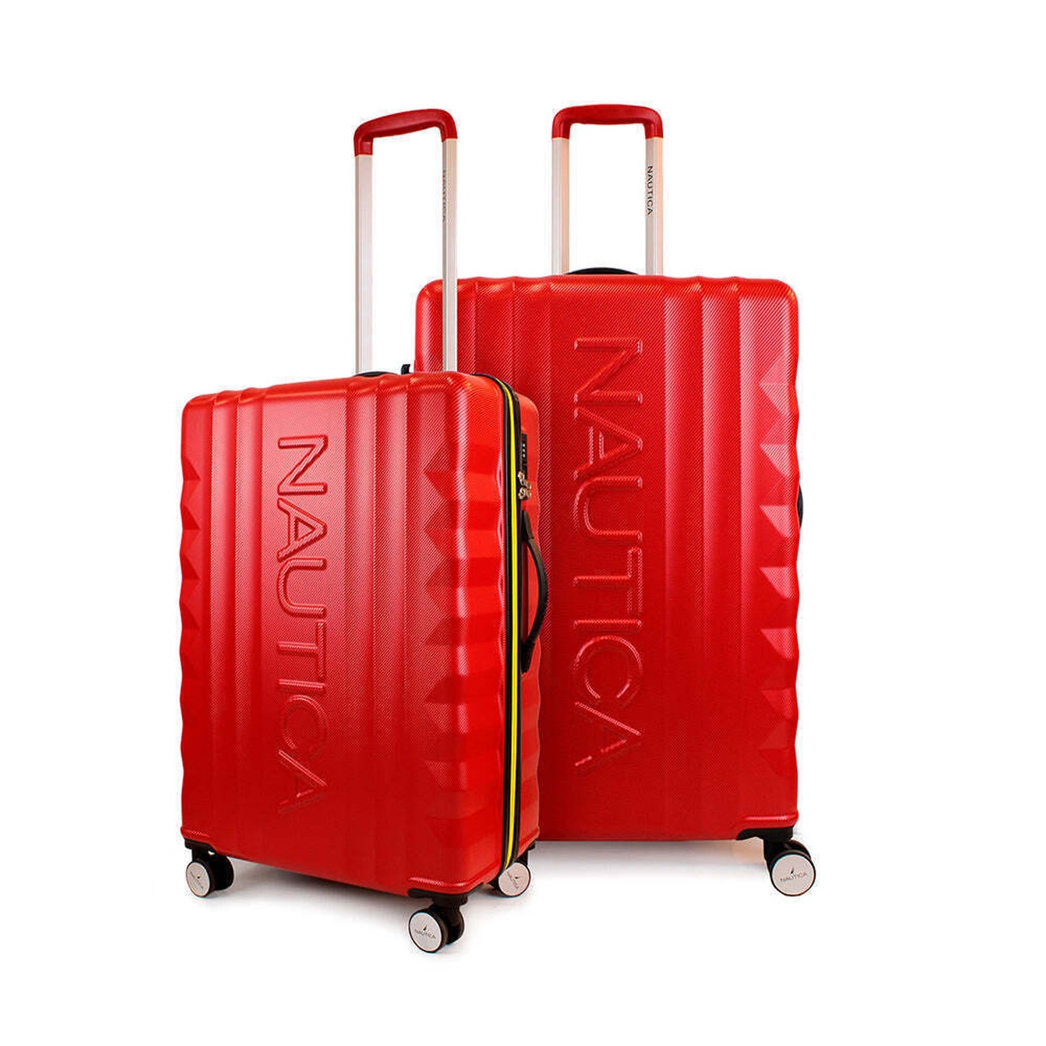 Pack 2 maletas M+L Polonia rojo