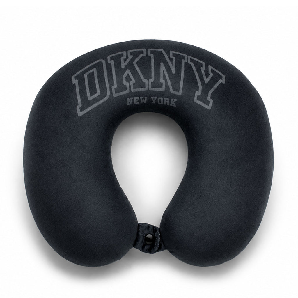 Almohada de Viaje Memory Foam VARSITY DONNA KARAN negro