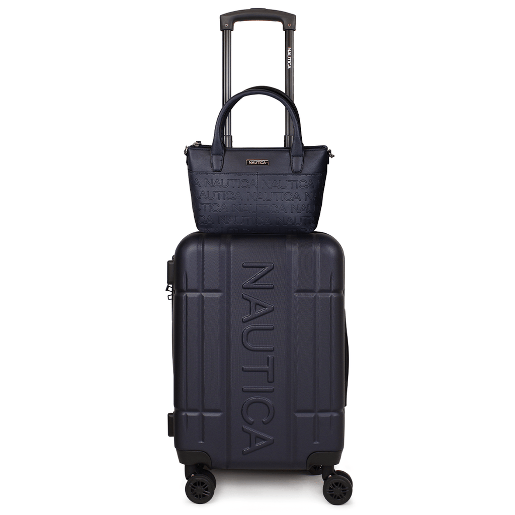 Pack Nautica Maleta cabina Amsterdam 10k + Bolso Delray azul