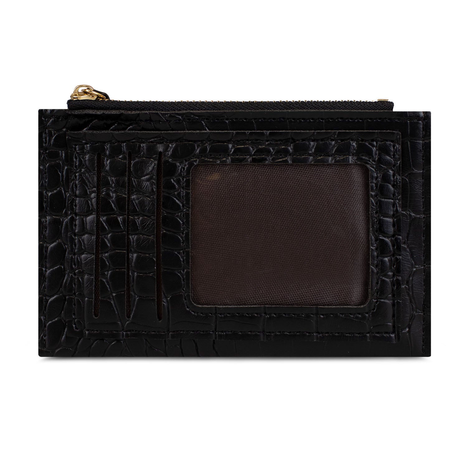 Billetera tarjetero mujer con monedero Zoe Carven negro