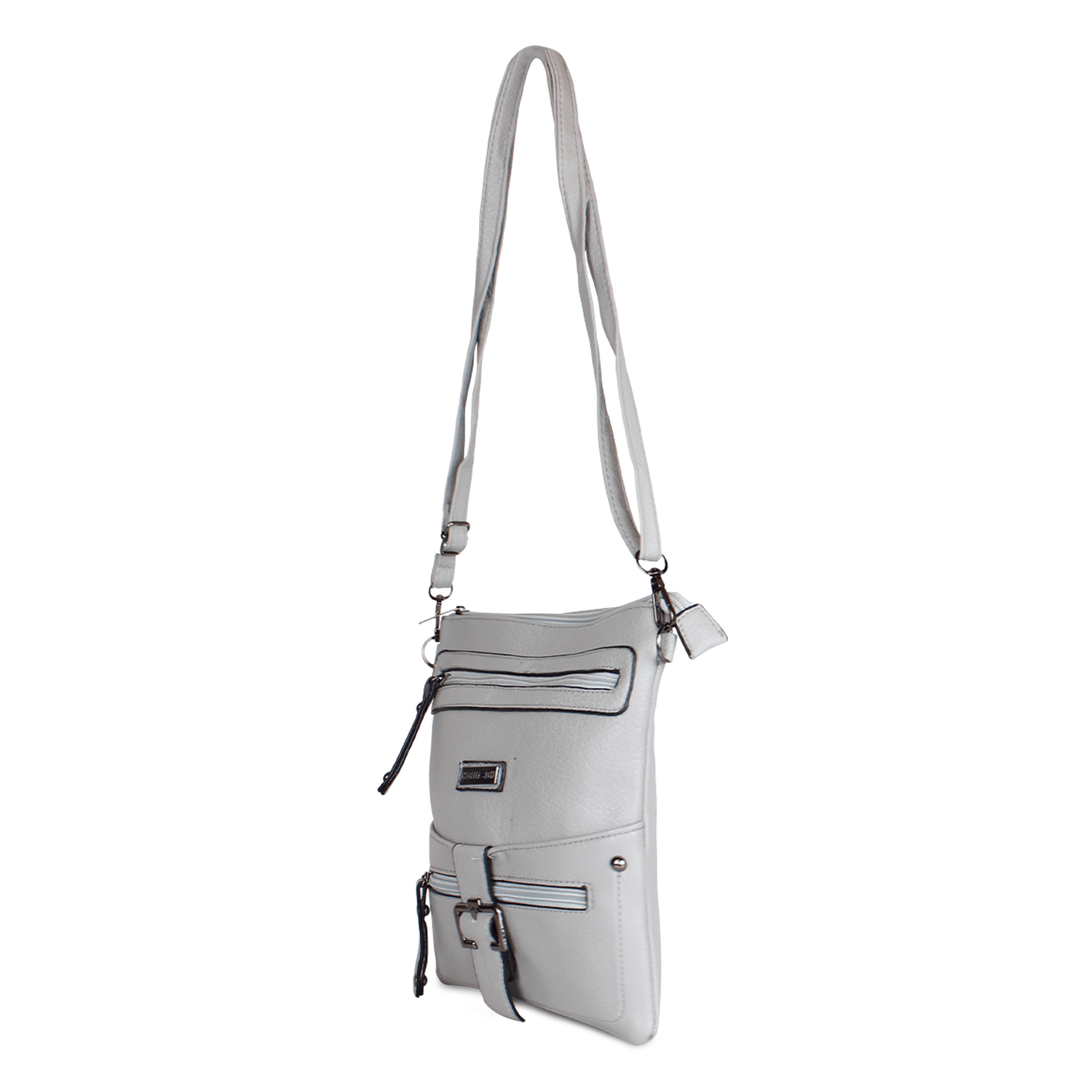 cartera pola gris