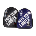 Pack Wilson 2 mochilas infantil Logan negra y azul