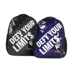 Pack Wilson 2 mochilas infantil Logan negra y azul