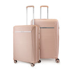 Pack 2 maletas M+L Niza rosa