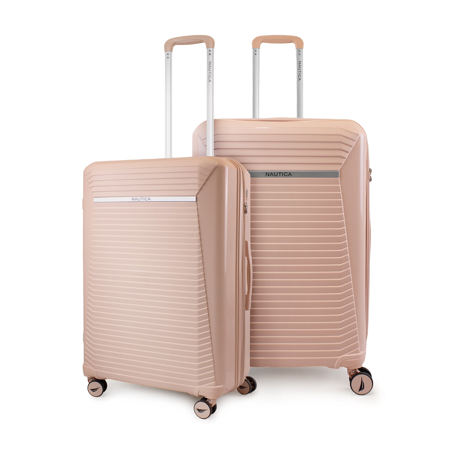 Pack 2 maletas M+L Niza rosa