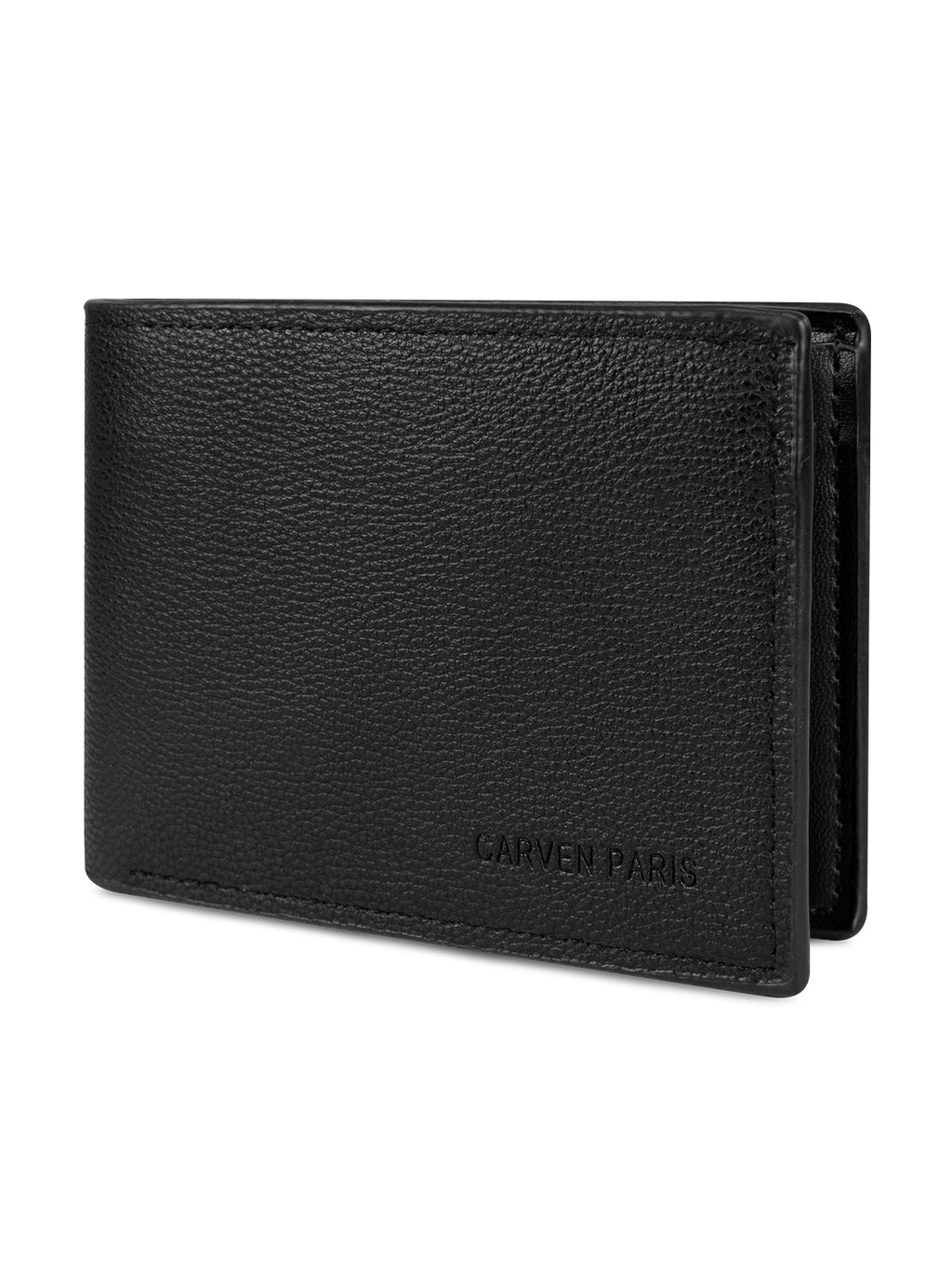Billetera hombre Bruno café oscuro con monedero Carven Paris