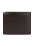 Billetera hombre Enzo café oscuro con monedero Carven Paris