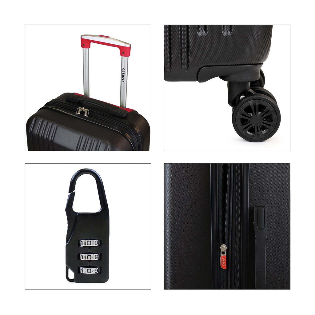 Pack 2 maletas S+L Olympia 10y rojo