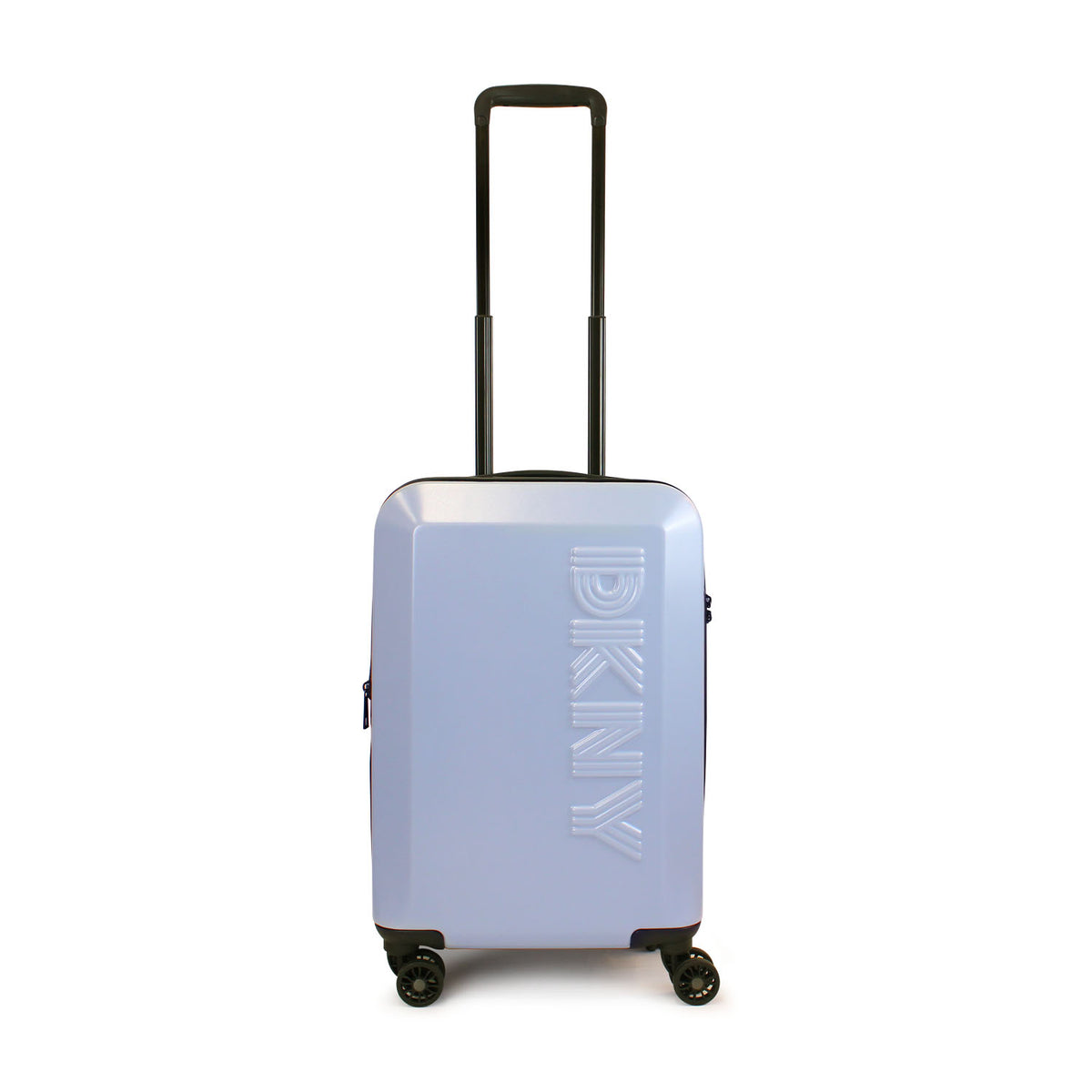 Pack 2 Maletas DKNY Beveled S+L Celeste + Almohada de Viaje Varsity Negra