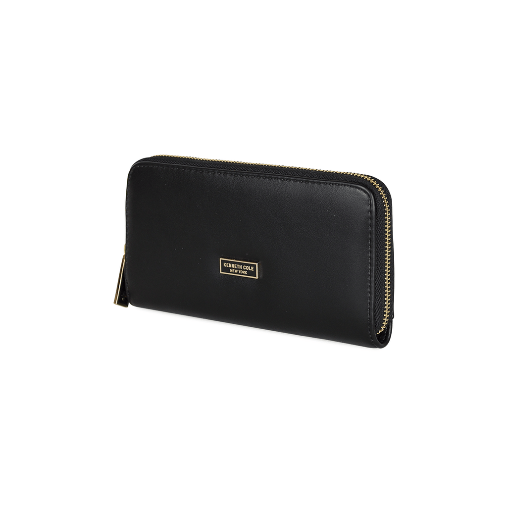 Pack Billetera Goldy negra + Pañuelo Omani negro