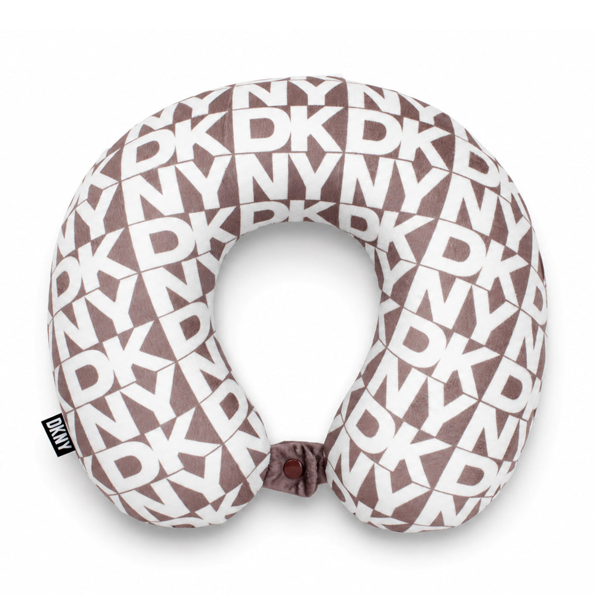 Almohada de Viaje Memory Foam DONNA KARAN café