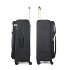 Pack 2 maletas M+L Marbella negro
