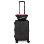 Pack Maleta cabina Amsterdam 10k negra + Banano Kappa Nautica negro