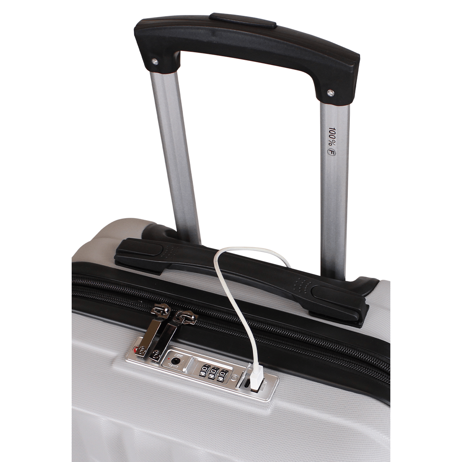 Pack Maleta cabina Flip 10kg + bolso Fila 42lts gris