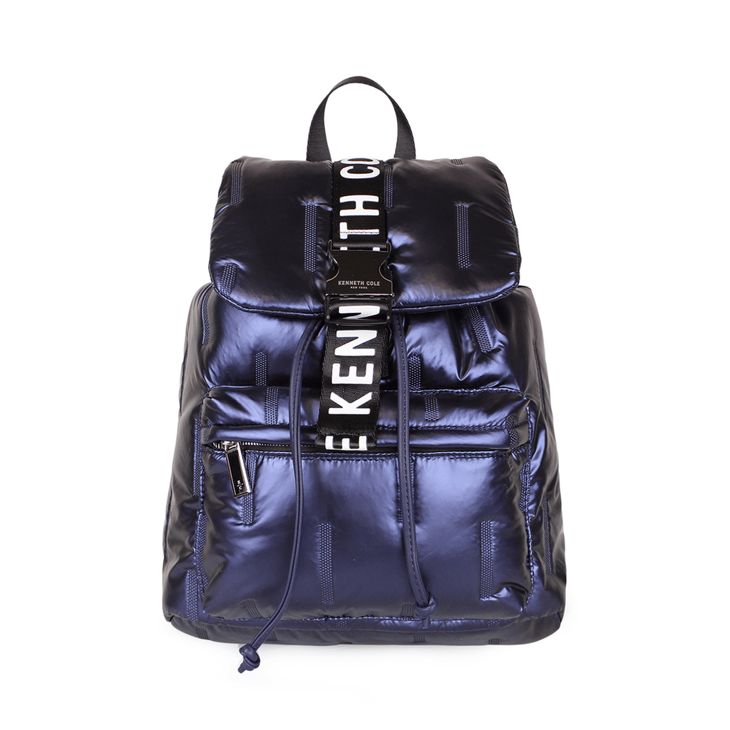 Pack Bolso + Mochila + Banano Pipertote Kenneth Cole azul
