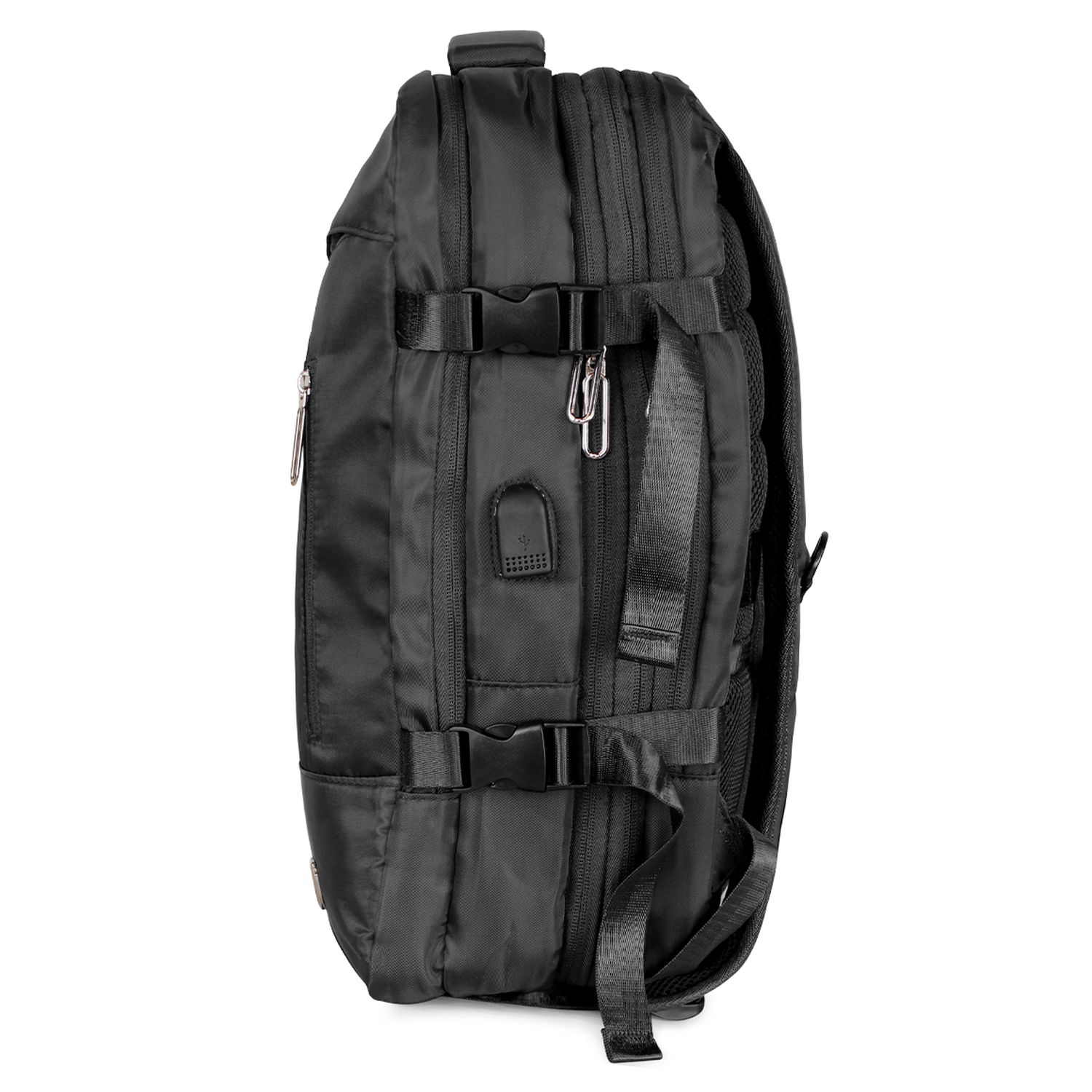 Mochila Viral con usb negro