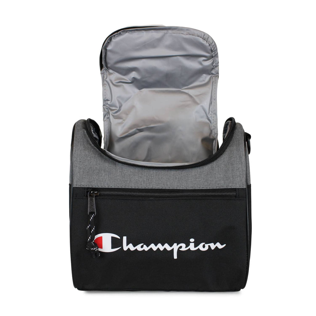 Pack bolso Atlanta 45lts + Lonchera Oxford gris