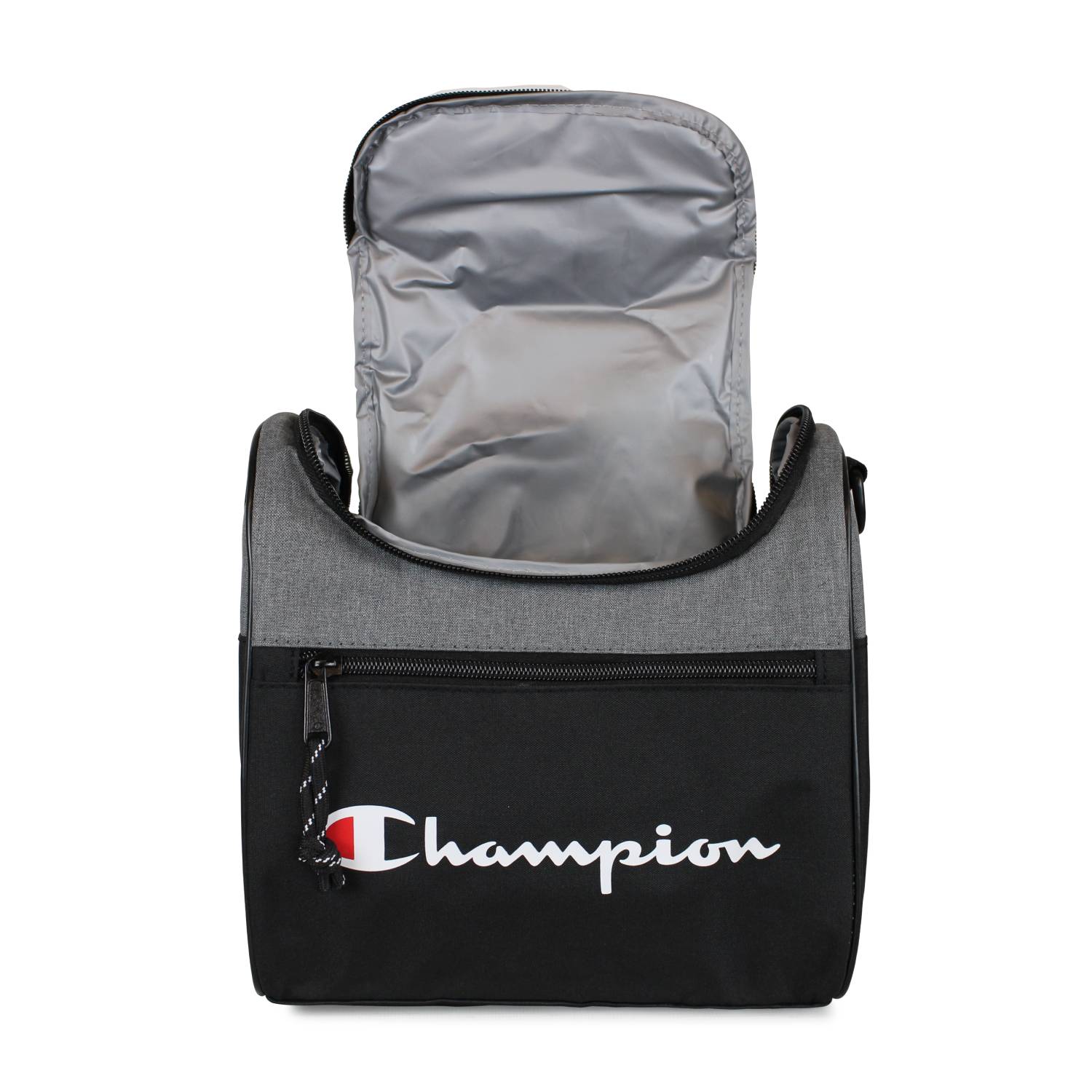 Pack bolso Atlanta 45lts + Lonchera Oxford gris