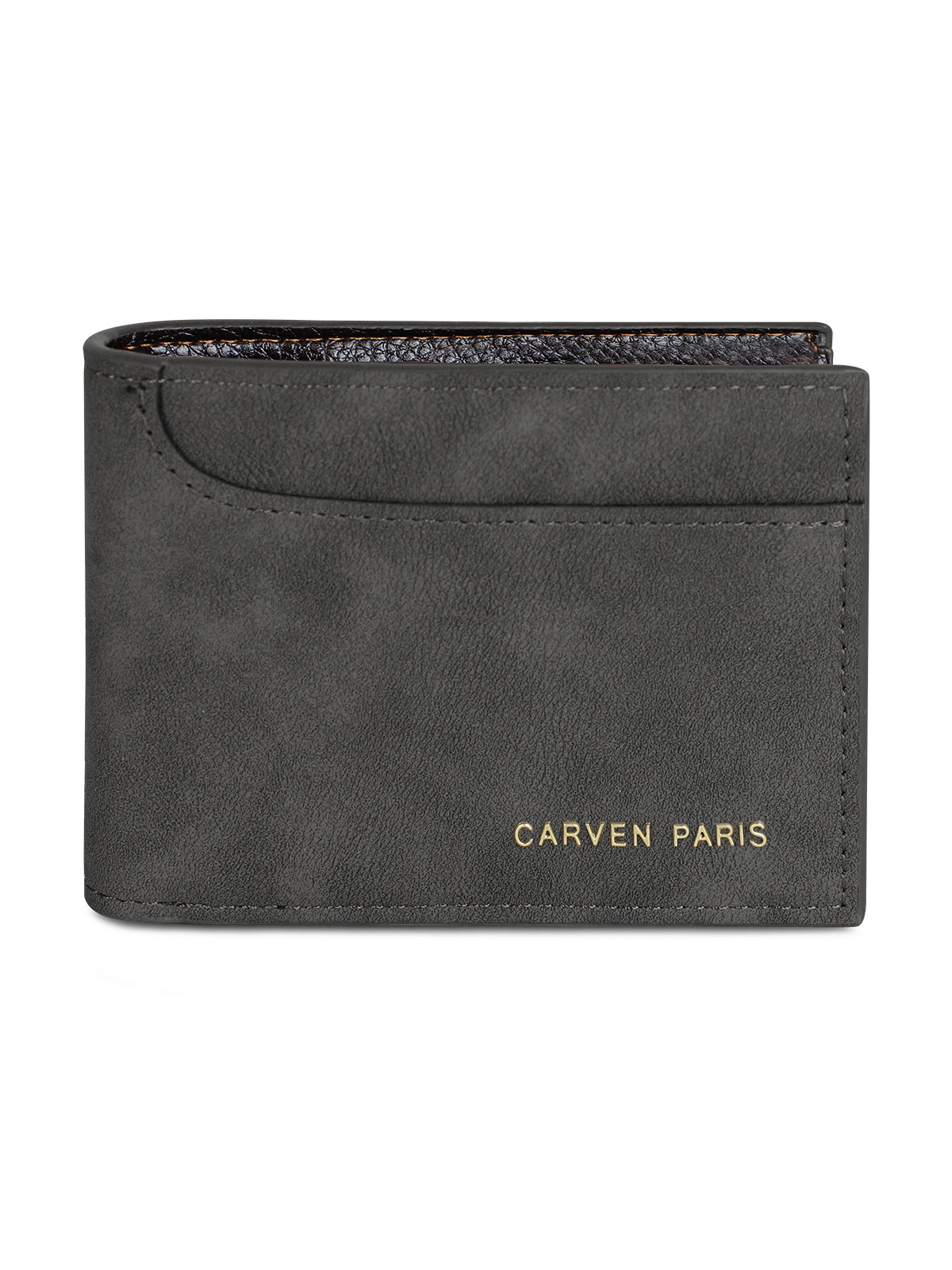 Billetera hombre Jack negra con monedero Carven Paris