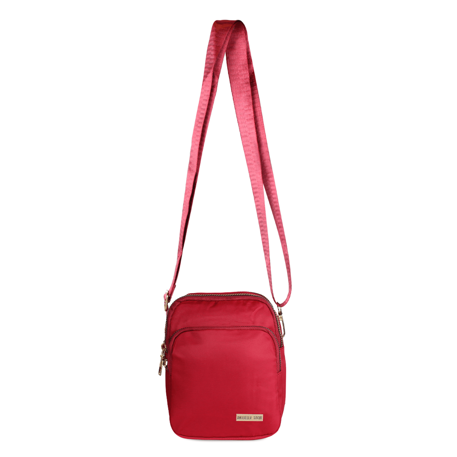 cartera isa rojo