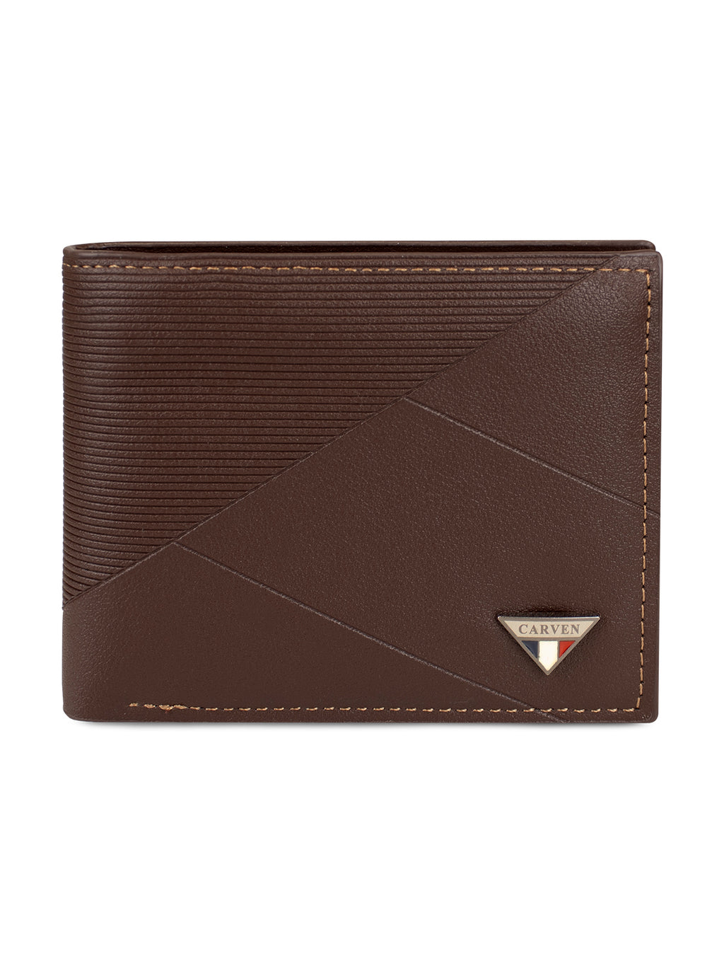 Billetera hombre Enzo café con monedero Carven Paris
